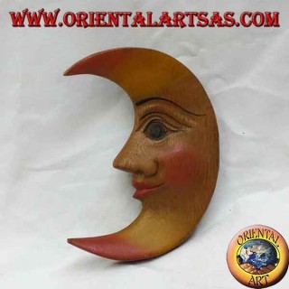 Warm color wall moon (small)