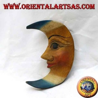 Cold color wall moon (small)