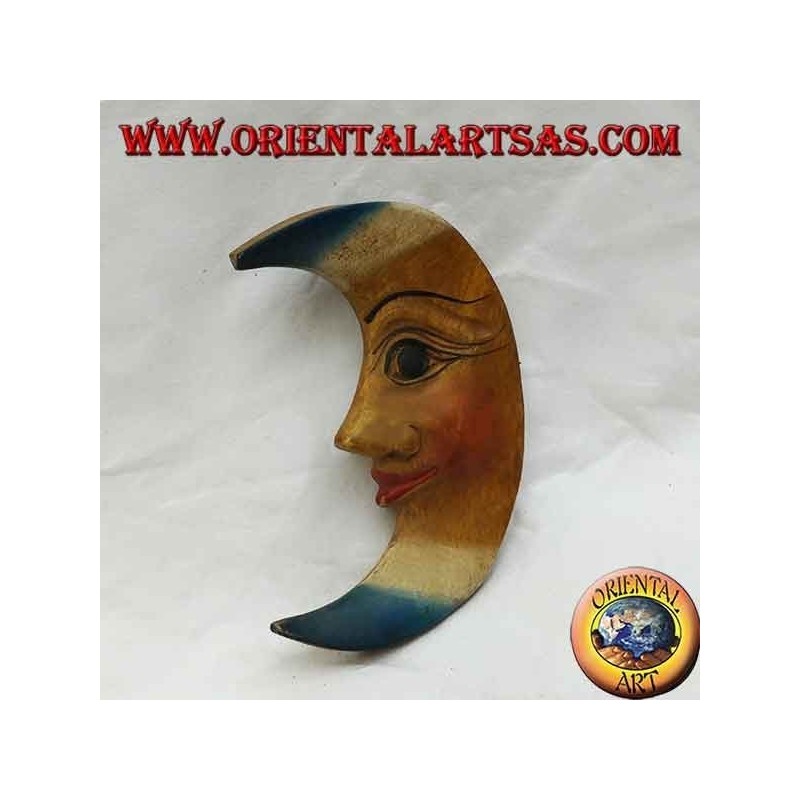 Lune murale de couleur froide (petite)