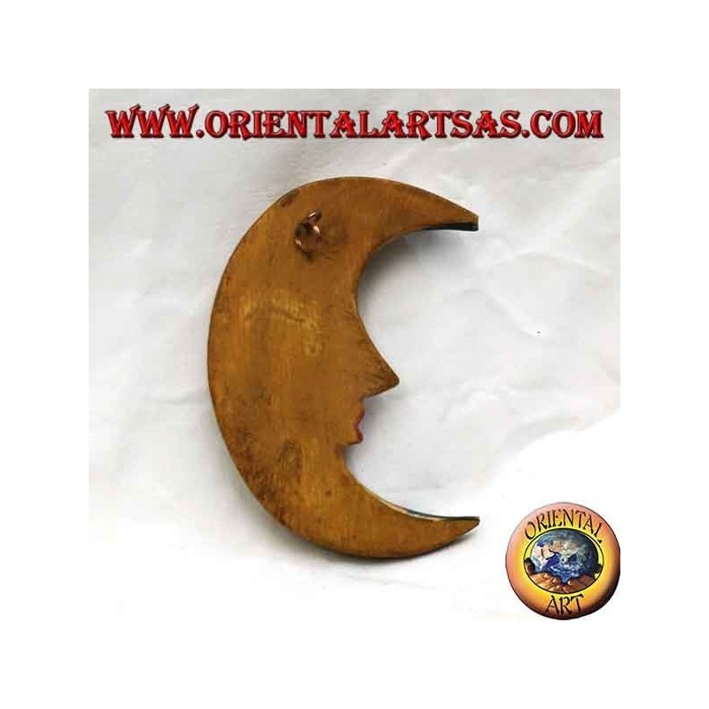 Cold color wall moon (small)