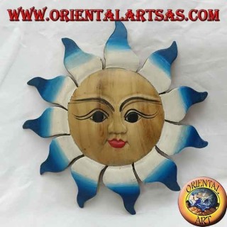 Cool color wall sun (large)