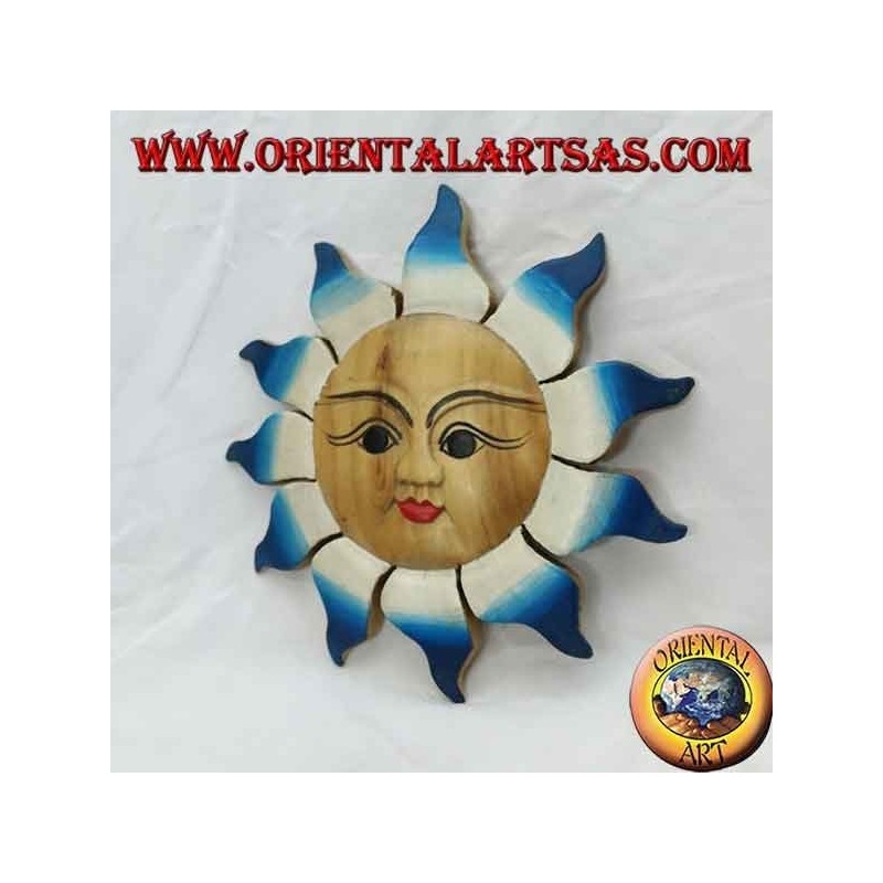 Cool color wall sun (large)