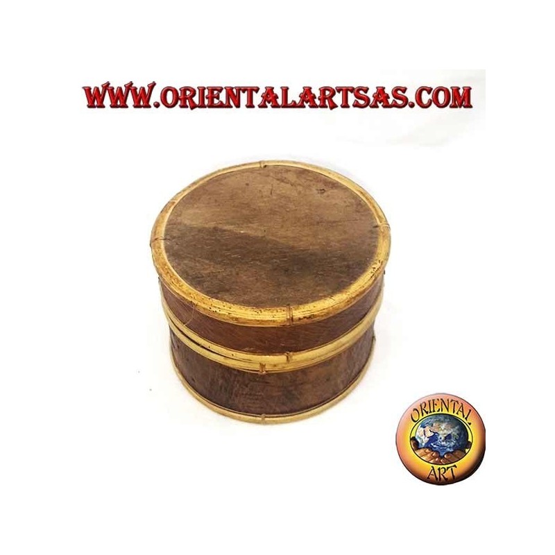 Thai box in tree bark