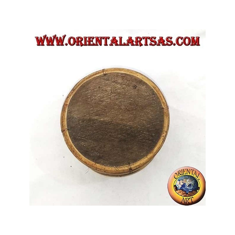 Scatola barattolo Thailandese in corteccia d'albero