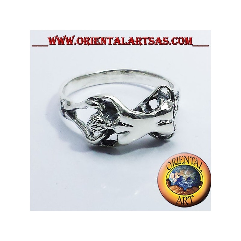 Ring erotischen Kamasutra 69 Silber