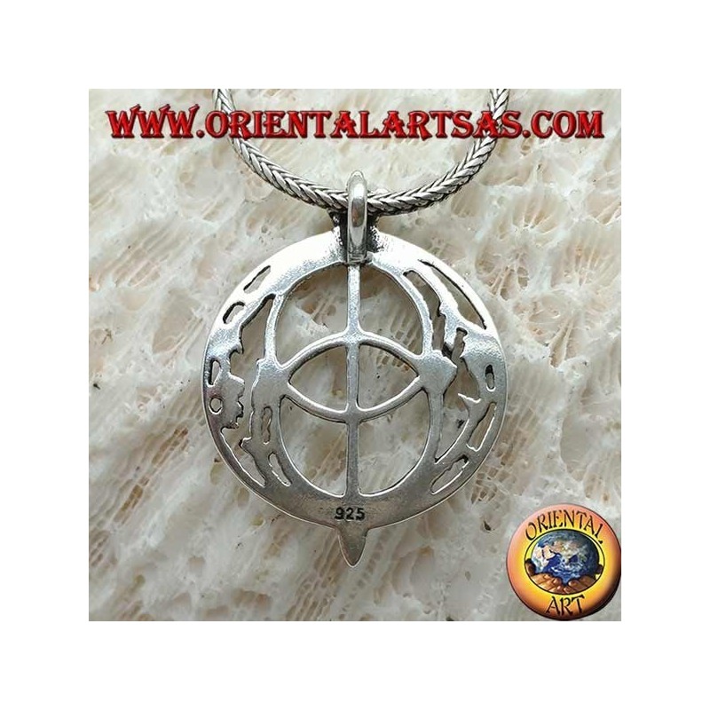 Pendentif en argent, Calice of Well "Le puits Calice, Glastonbury" (moyen)