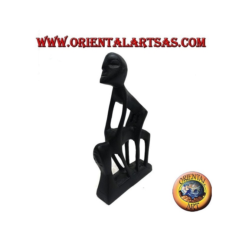 Sculpture d'un couple au Kamasutra (London Bridge ou pont-levis)