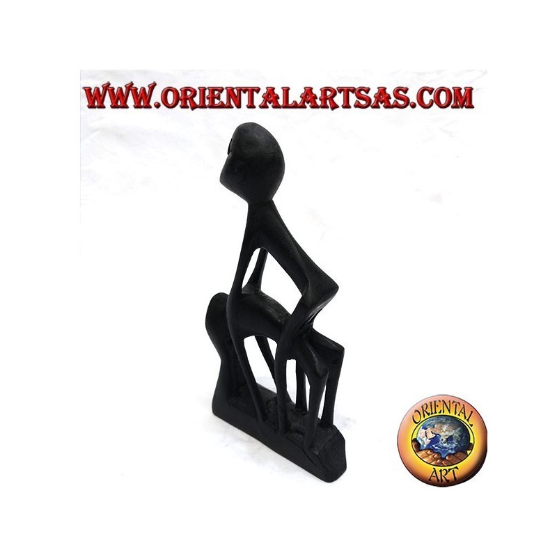 Sculpture d'un couple au Kamasutra (London Bridge ou pont-levis)