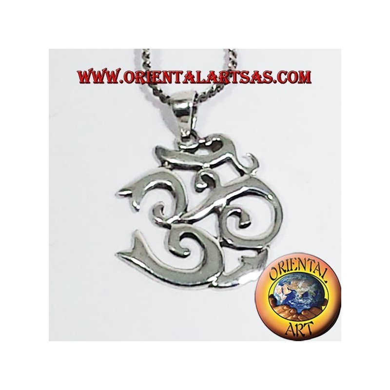 ciondolo om in argento 925