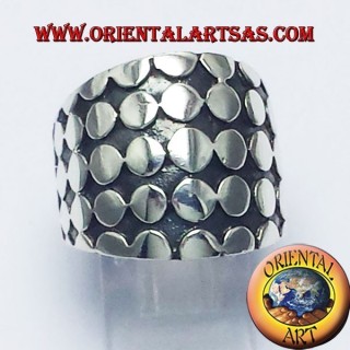 anello fascia borchiata