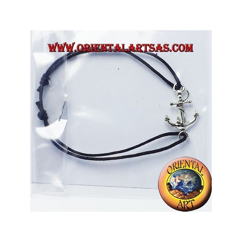 Bracciale ancora in argento 