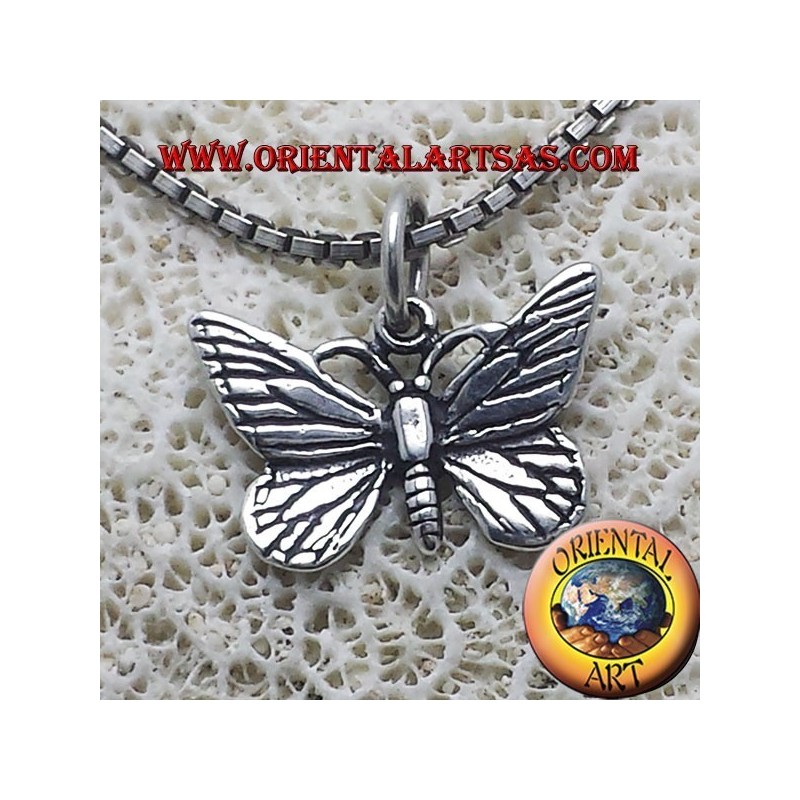Silber Anhänger Schmetterling 925