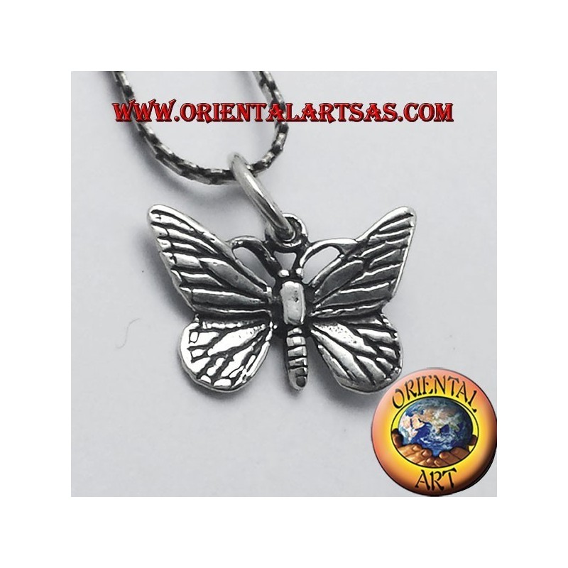 Silber Anhänger Schmetterling 925