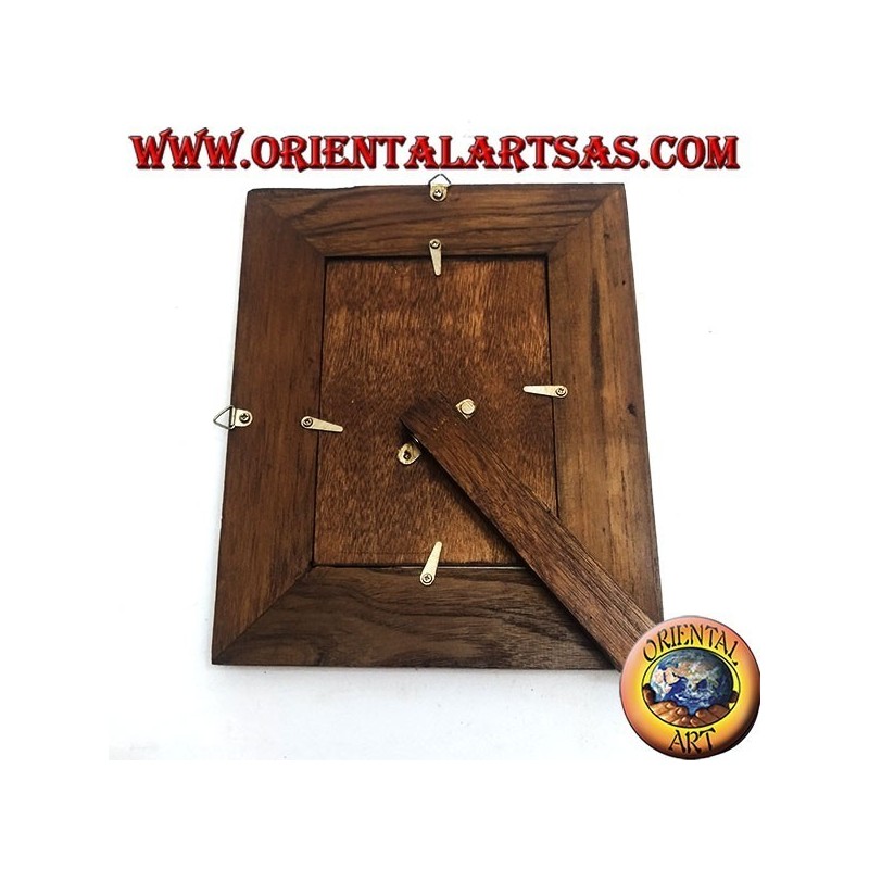 25x20 cm antique teak wood photo frame