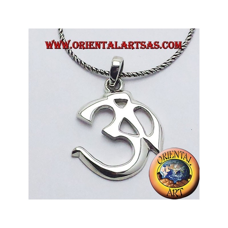 Om Pendentif Et syllabe sacrée argent Aum