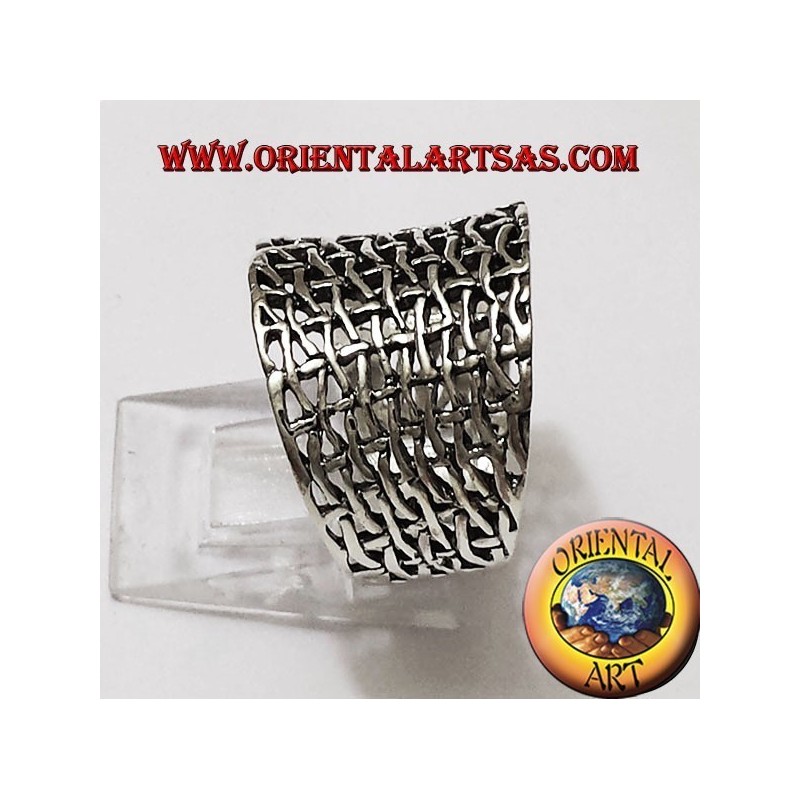 ring silver band network