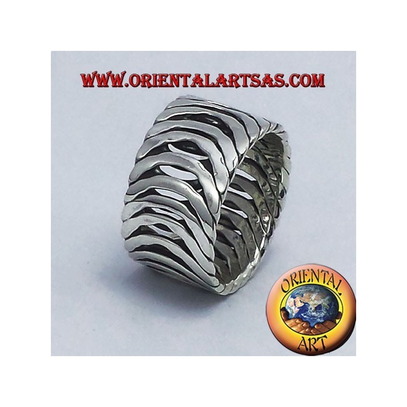 anello fascia larga curve