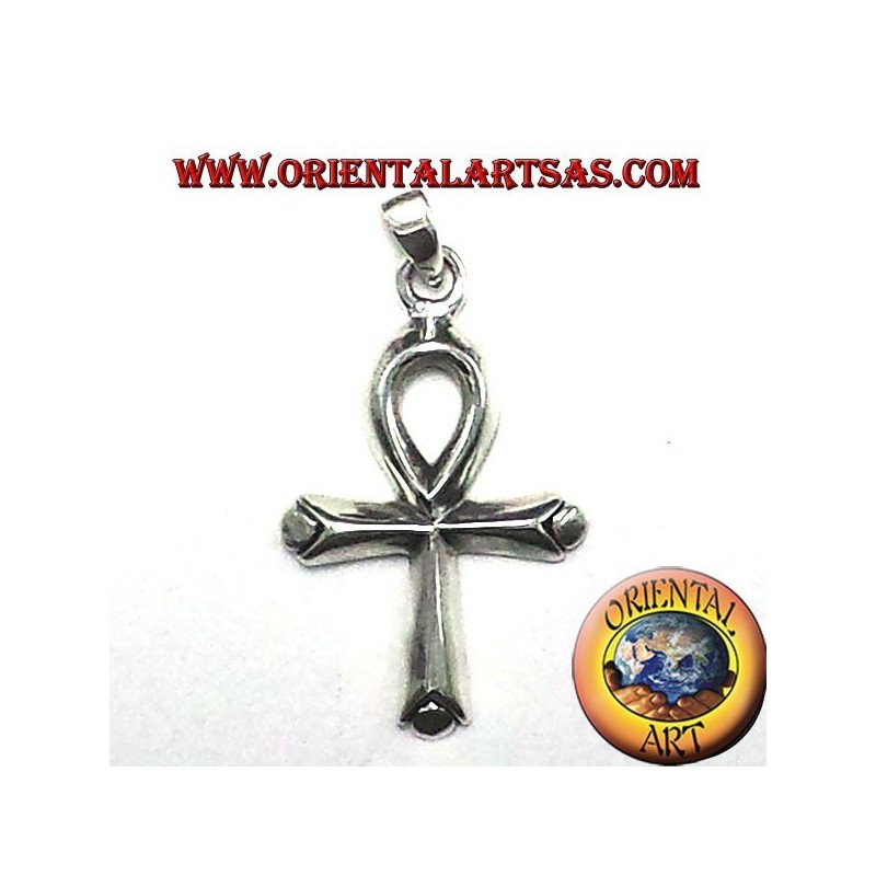 Ägyptischen Ankh Kreuz Anhänger (Liebe das Kreuz) Silber