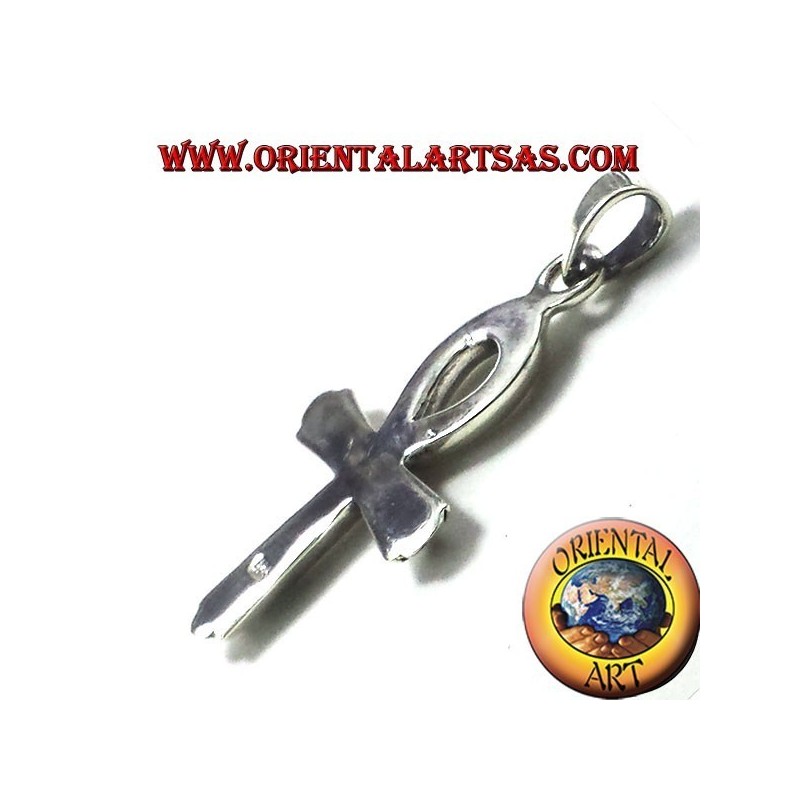 colgante de la cruz ankh egipcio (el amor de la Cruz) Plata