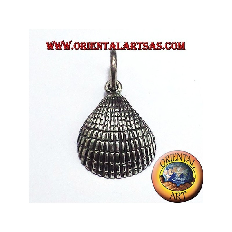 coquille pendentif en argent