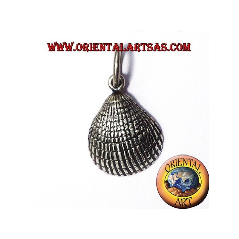 Ciondolo in argento conchiglia vongola anadara