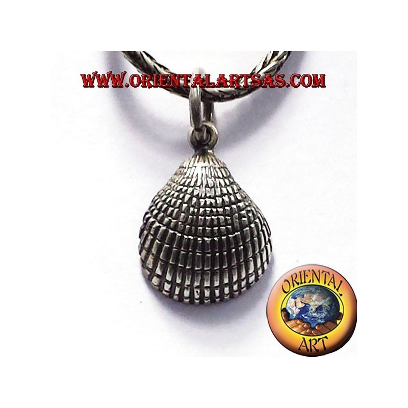 coquille pendentif en argent