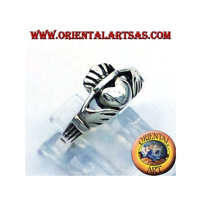 Silver Claddagh Ring 925