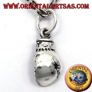 Pendant silver glove boxer