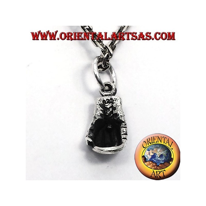 Pendentif argent gant boxeur