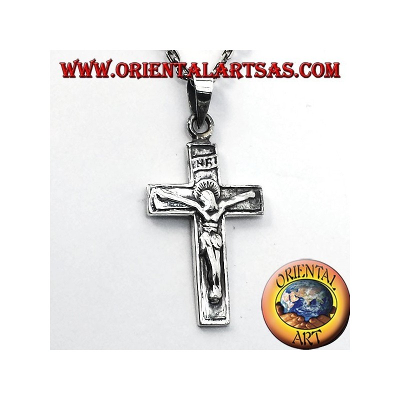 Pendentif crucifix, argent 925