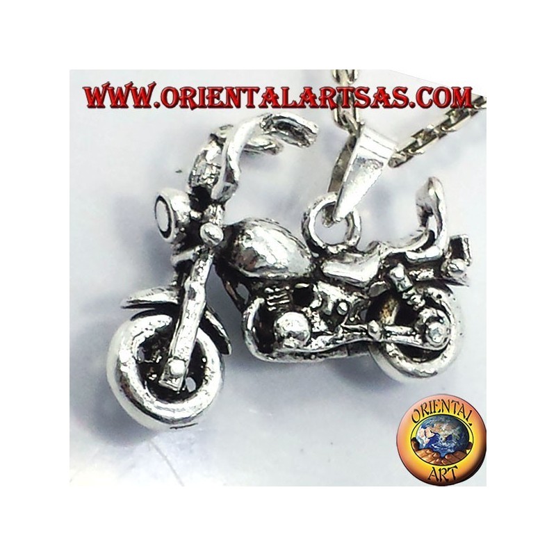 Ciondolo Moto Royal Enfield argento 925