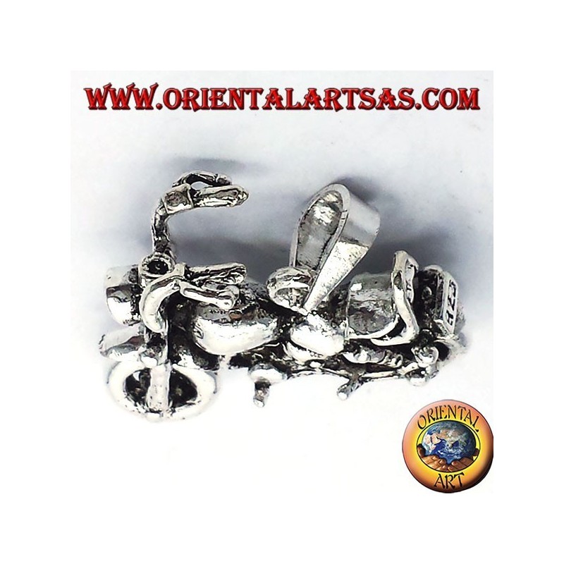 Royal Enfield Motorcycles pendant, 925 silver