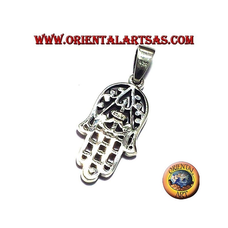 ciondolo mano di Fatima in argento