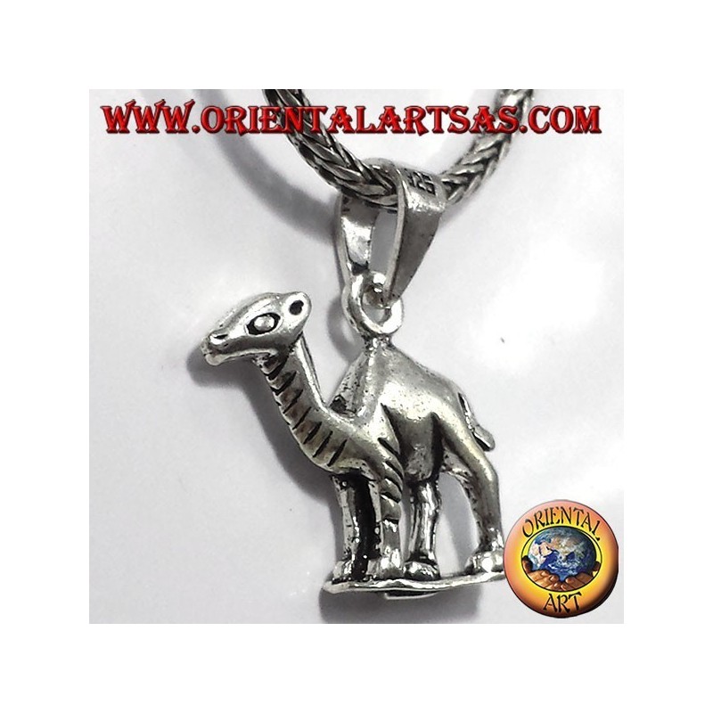 Dromedar Anhänger in Silber