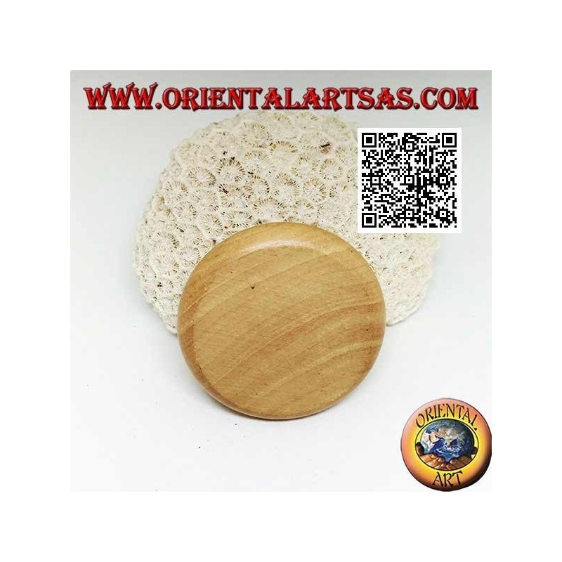 Tabakmühle aus Kiefernholz mit Bild von Bob Marley, 5 cm Ø (1)