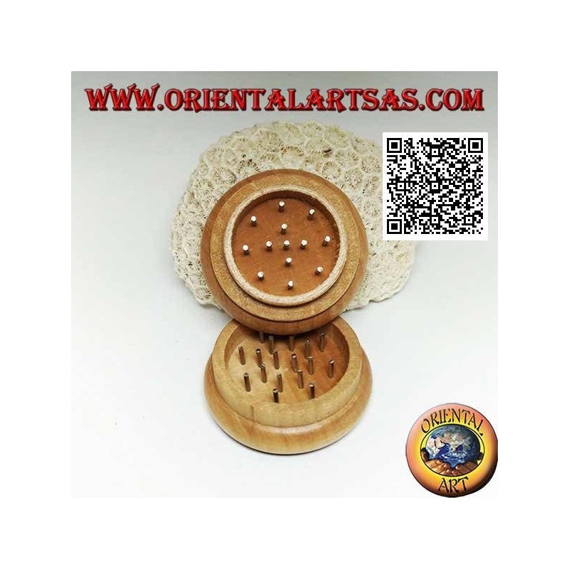 Grinder tritatabacco in legno di pino con immagine di Bob Marley, da 5 cm Ø (3)