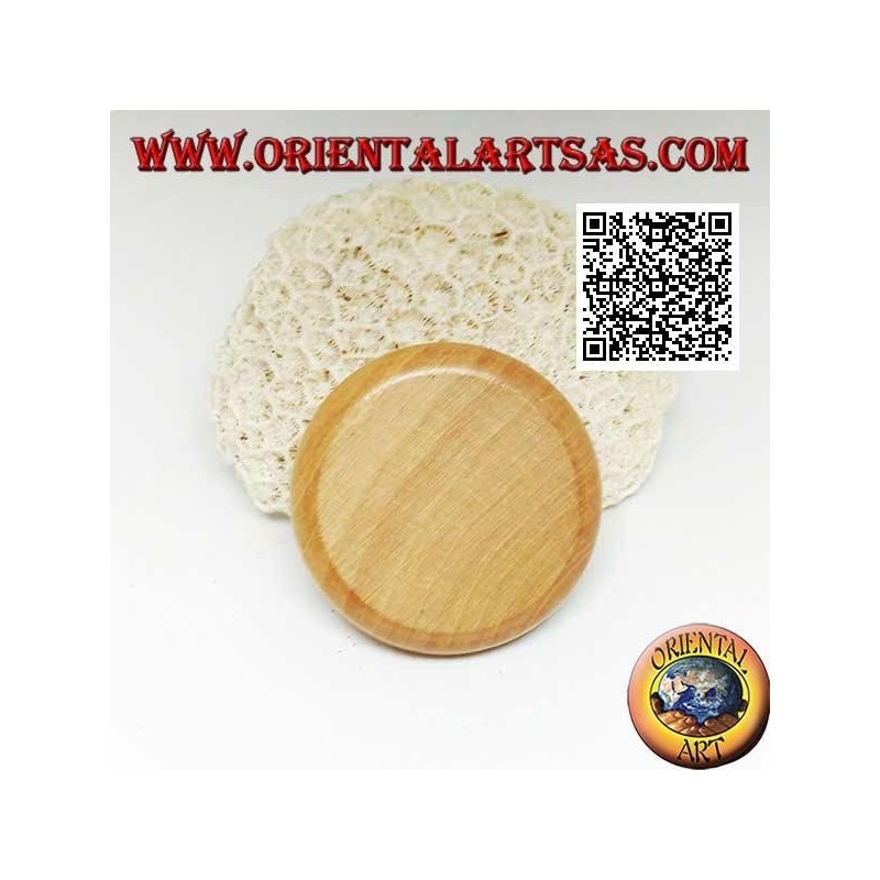 Tabakmühle aus Kiefernholz mit Bild von Bob Marley, 5 cm Ø (3)