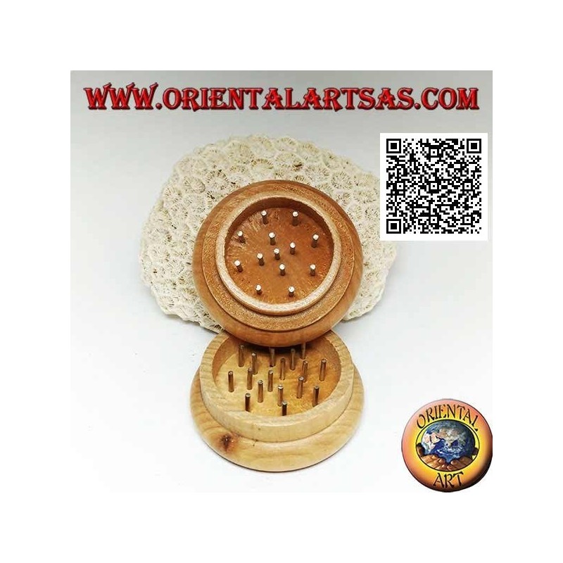 Grinder tritatabacco in legno di pino con immagine di Bob Marley, da 5 cm Ø (5)