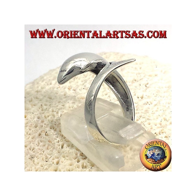 Dolphin Ring aus Sterlingsilber