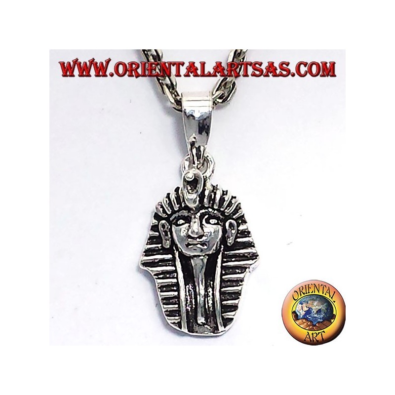 pendentif argent pharaon Toutankhamon
