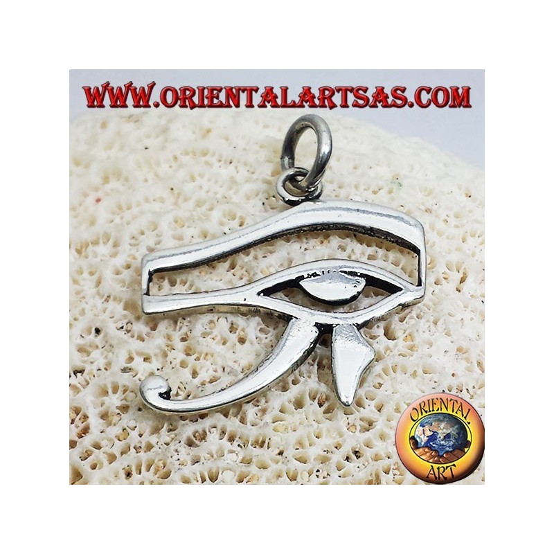 Silber Anhänger Auge des Horus und Auge des Ra