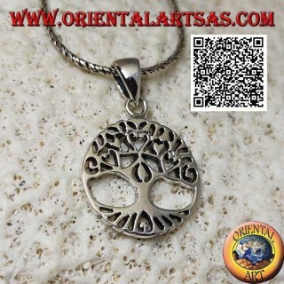 Yggdrasil Silberanhänger oder Baum des Lebens, ein Werkzeug zur Wiedererlangung der eigenen Identität