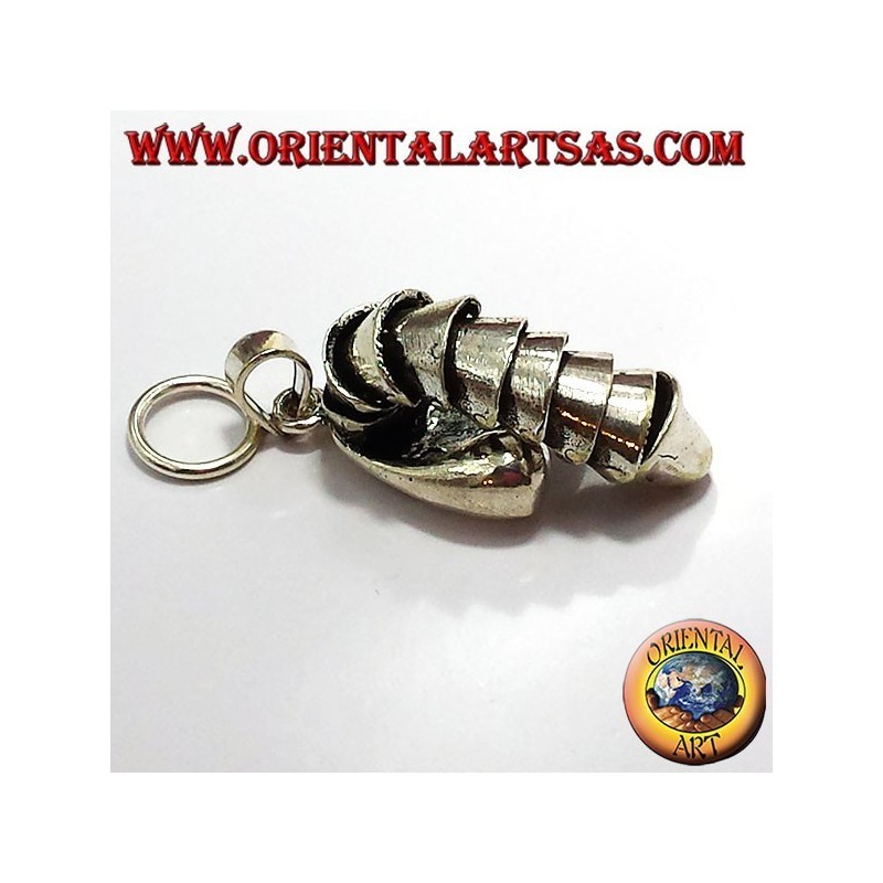 pendant, Mobile penis, silver