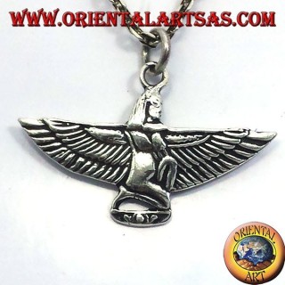 Pendentif Maat, déesse de la justice, de l'argent