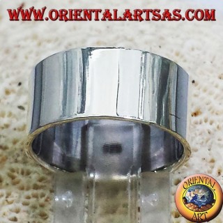 ring flat band 10 mm. silver