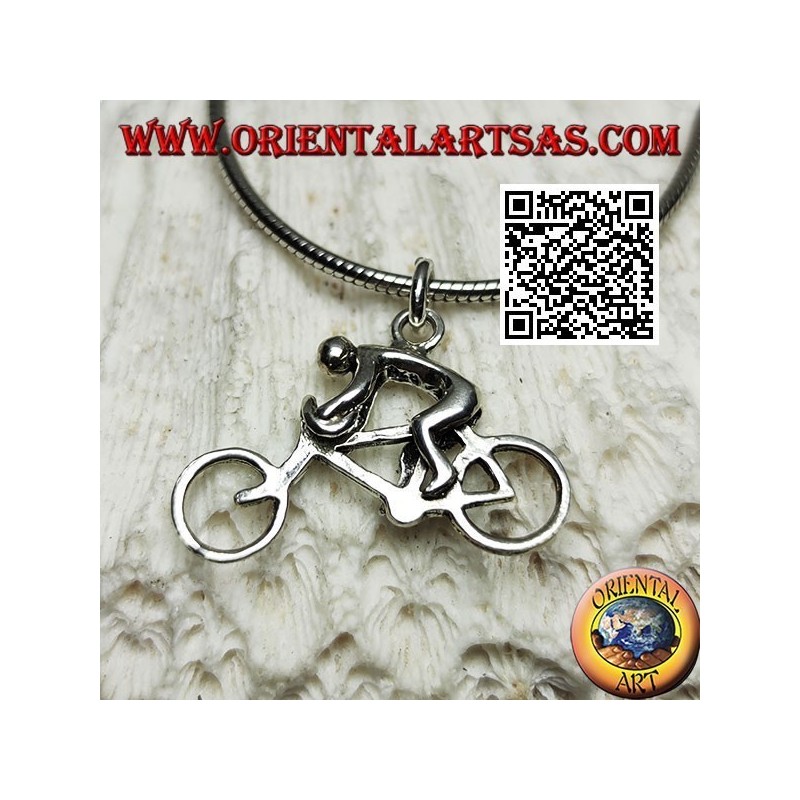 Colgante de plata, el ciclista velocista