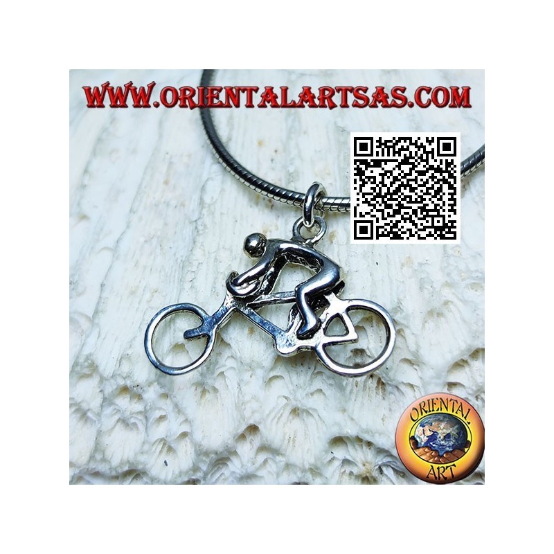 Colgante de plata, el ciclista velocista