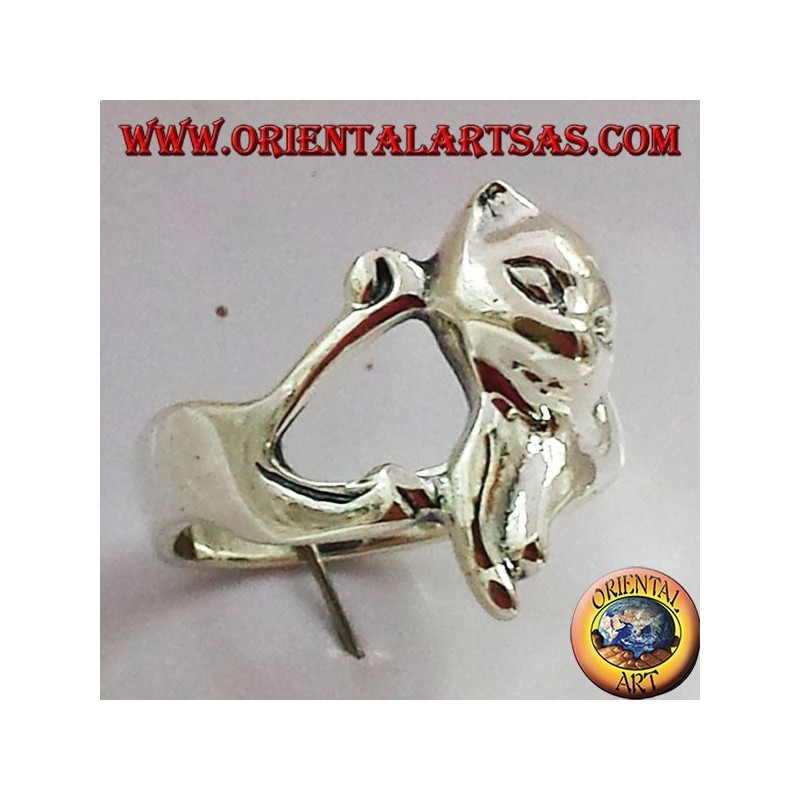 Katze-Ring (cat) Silber