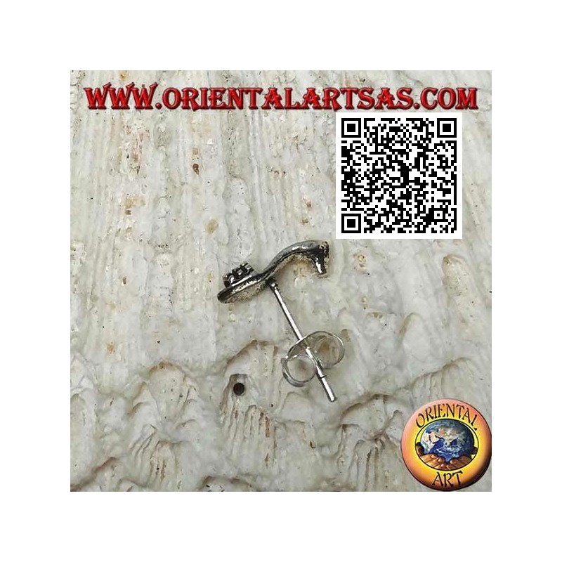 Mini pendiente de plata, la cuña (zapato)