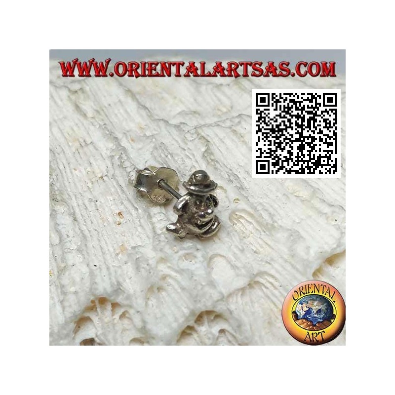 Mini silver earring, Mr. Potato (Toy Story)